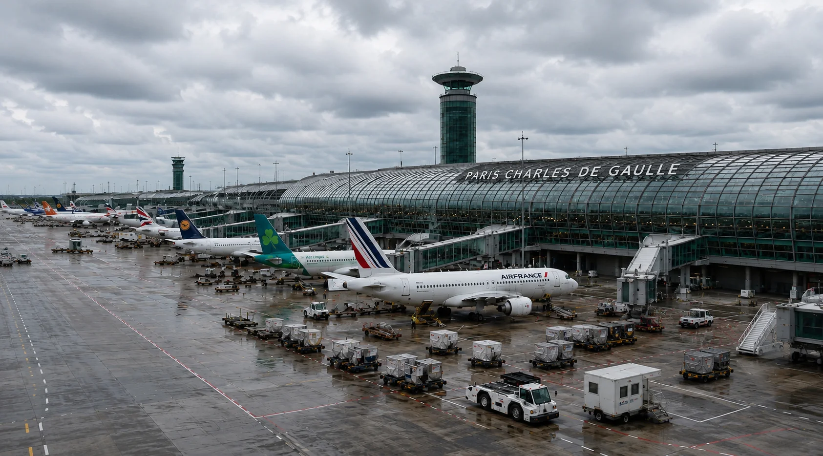 Paris Charles de Gaulle Airport flight compensation